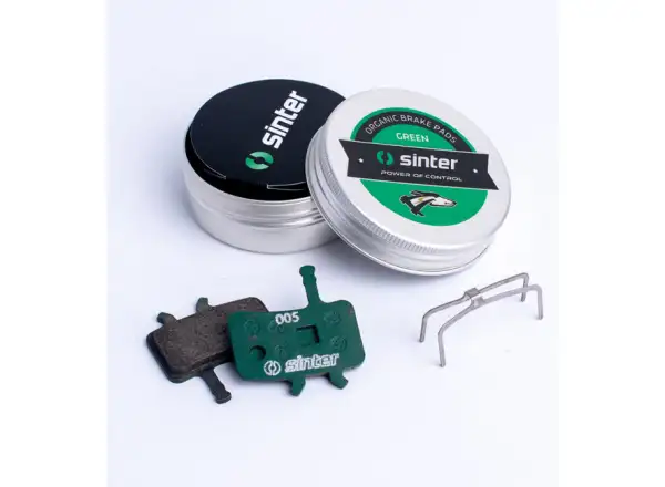 Sinter Avid Juicy, BB7 klocki hamulcowe polimer zielona