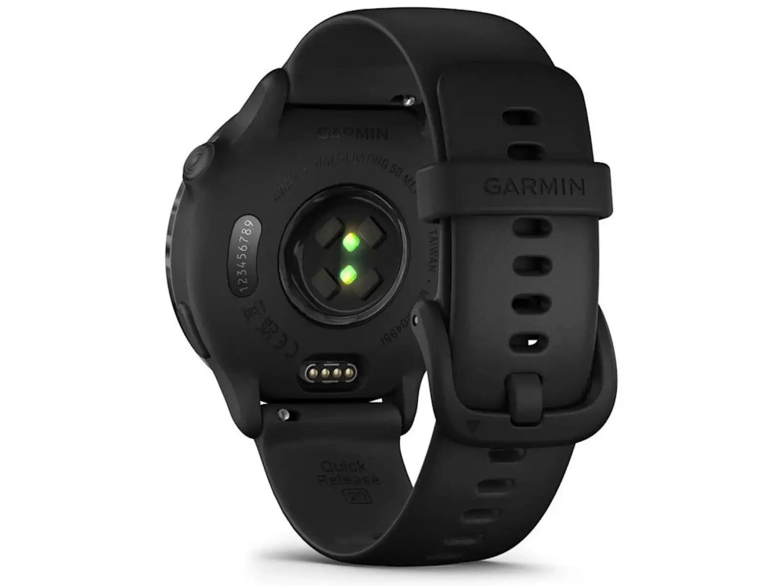 Garmin vívoactive 6 inteligentny zegarek Slate silikonowy pasek Black