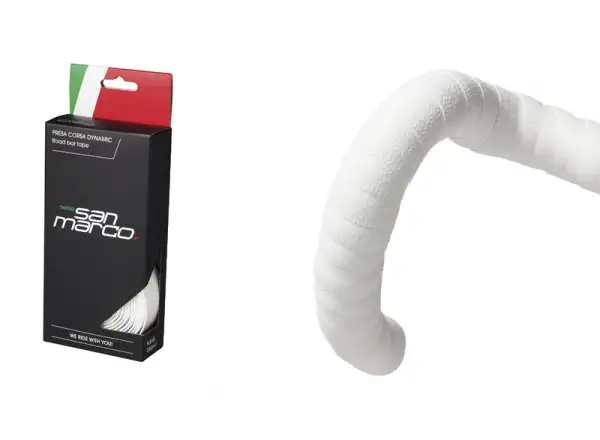 Selle San Marco Presa Corsa Dynamic owijki na kierownicę biała