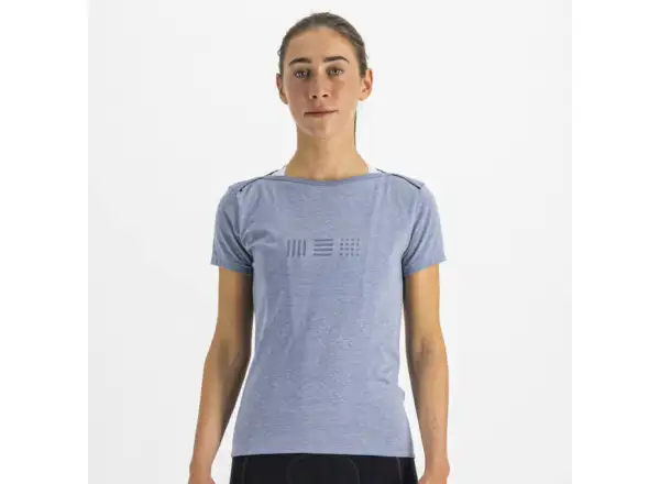 Sportful Giara damski t-shirt krótki rękaw blue sea
