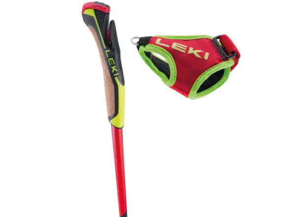 Leki PRC 750 kijki biegowe Bright red/Neon yellow/Black
