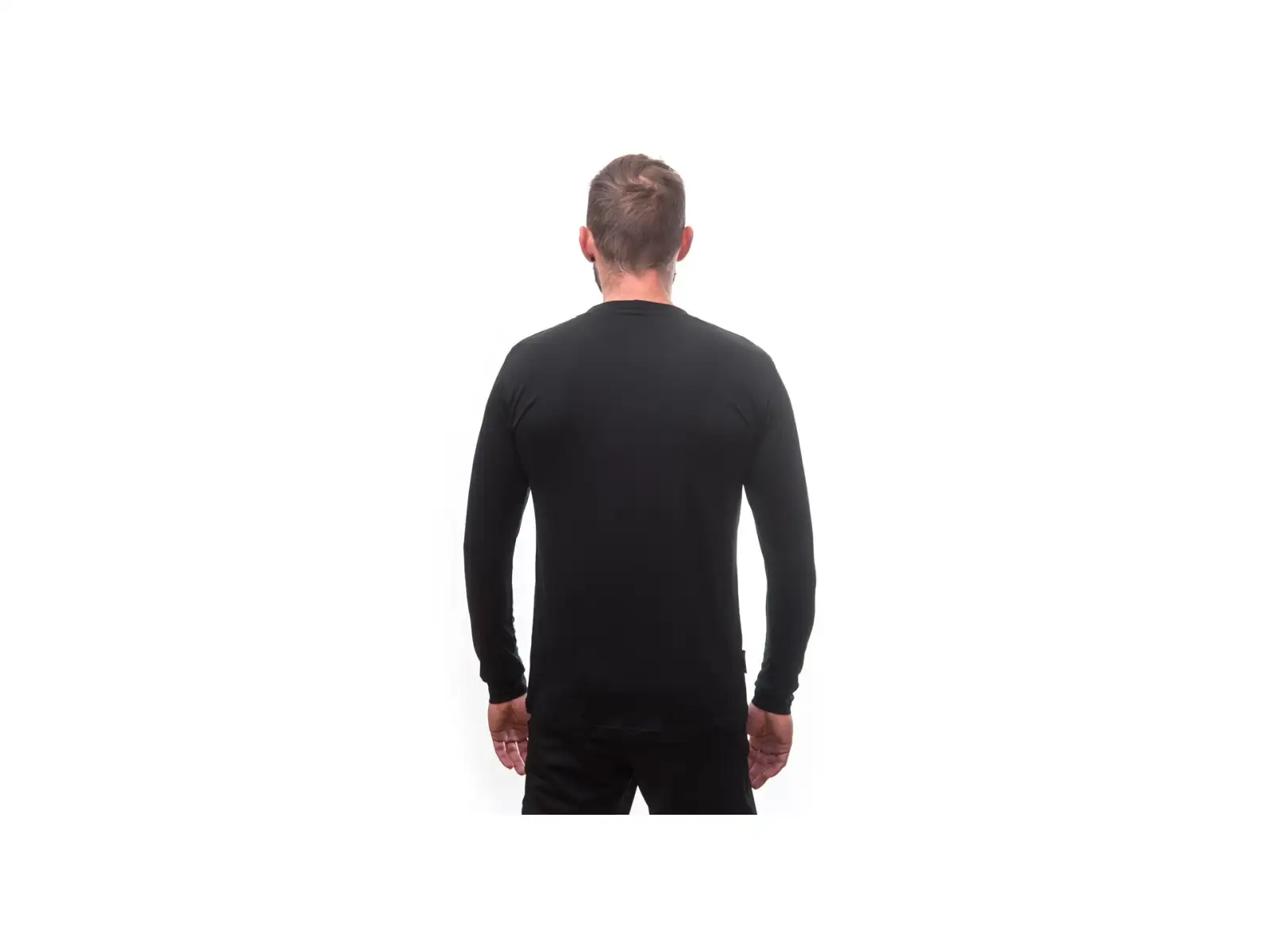 Sensor Merino Active PT Van Life męska koszulka z długim rękawem czarna