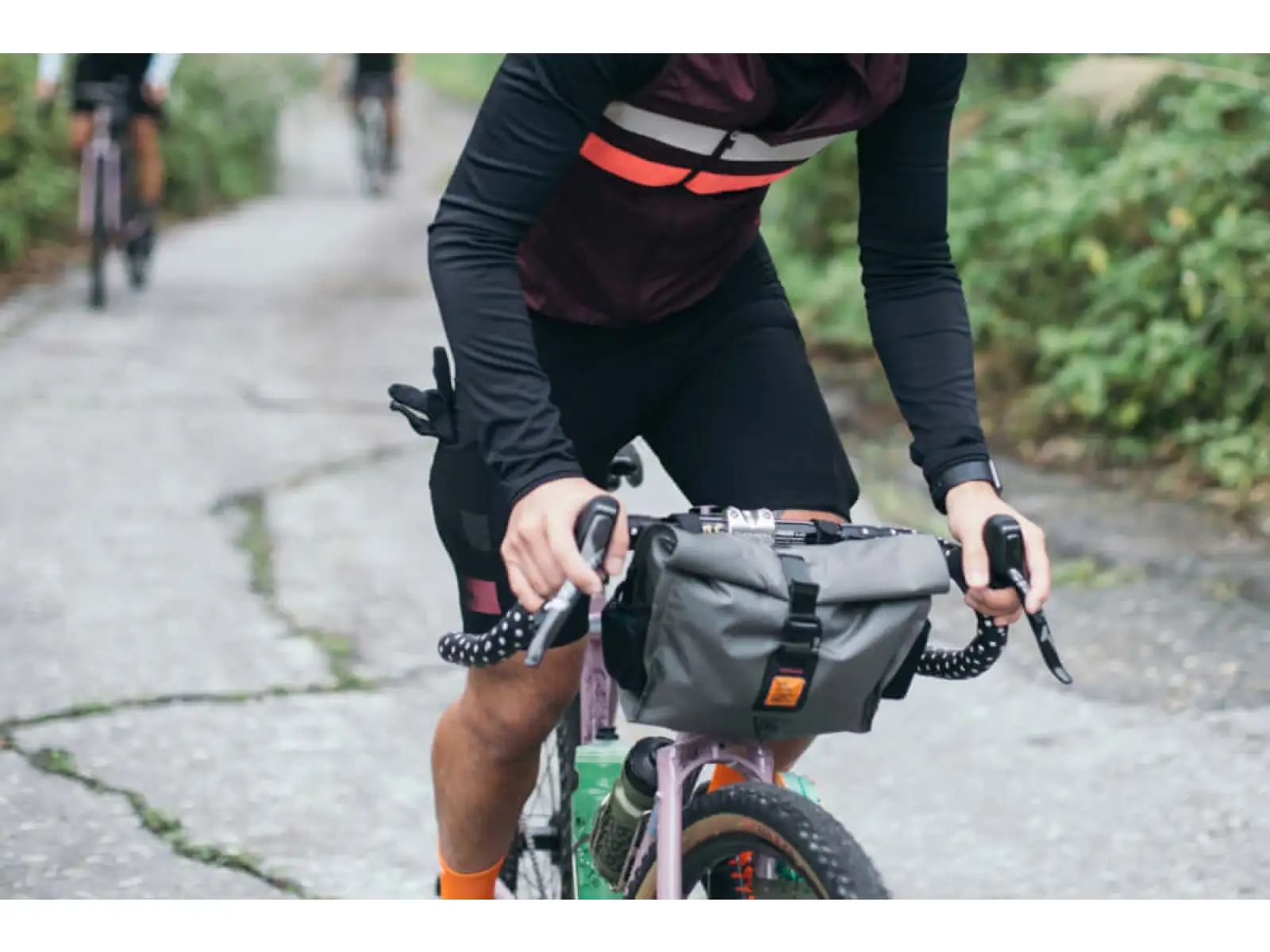 Woho X-Touring Accessory Dry torba na kierownicę 3 l Iron szary