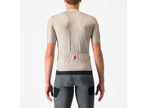 Castelli Unlimited Endurance męska koszulka z krótkim rękawem Silver Moon
