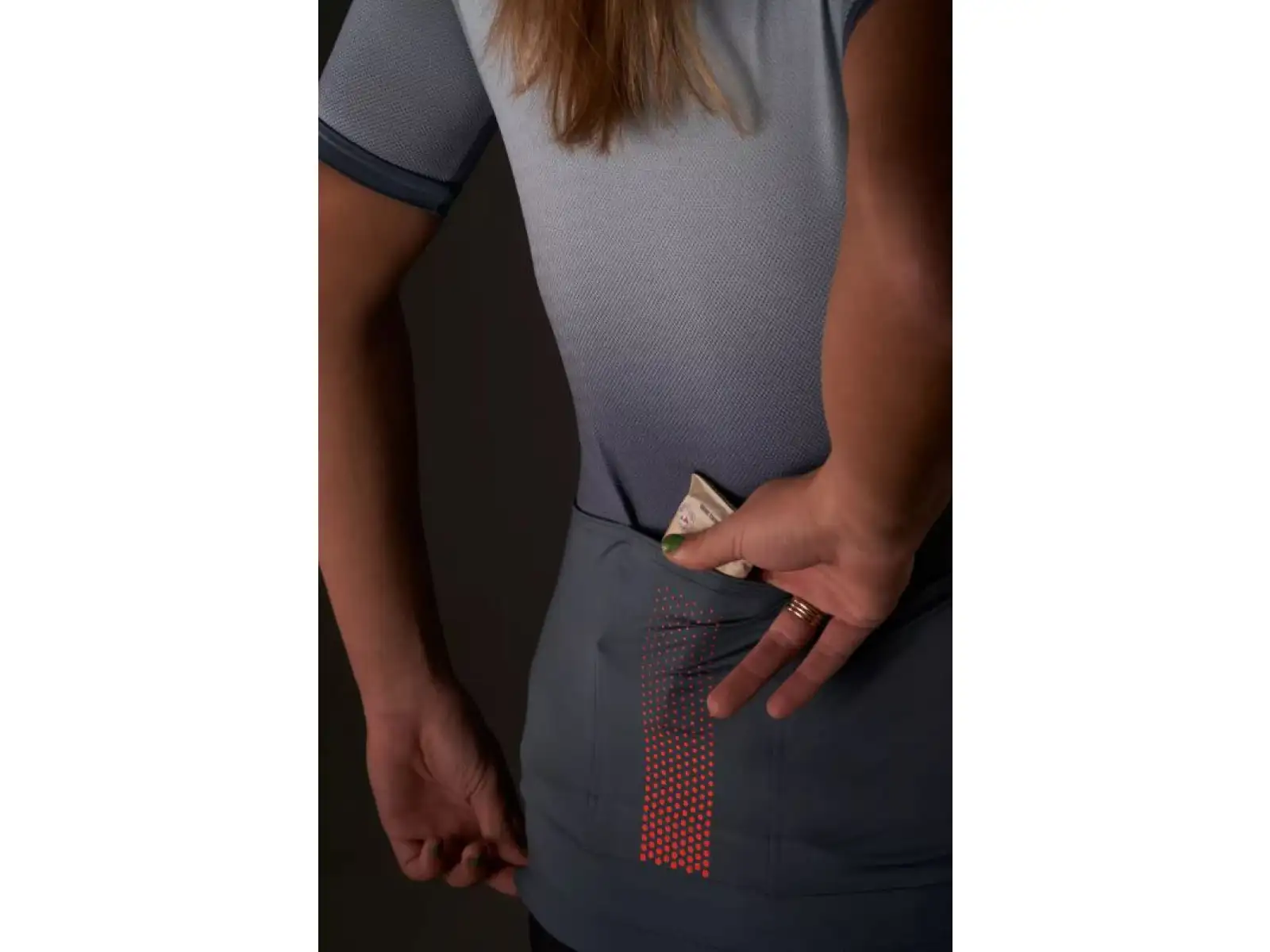 Mavic Essential Graphic damski koszulka krótki rękaw Orion Blue/Celeste WZÓR