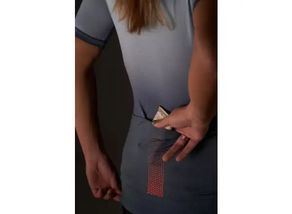Mavic Essential Graphic damski koszulka krótki rękaw Orion Blue/Celeste WZÓR