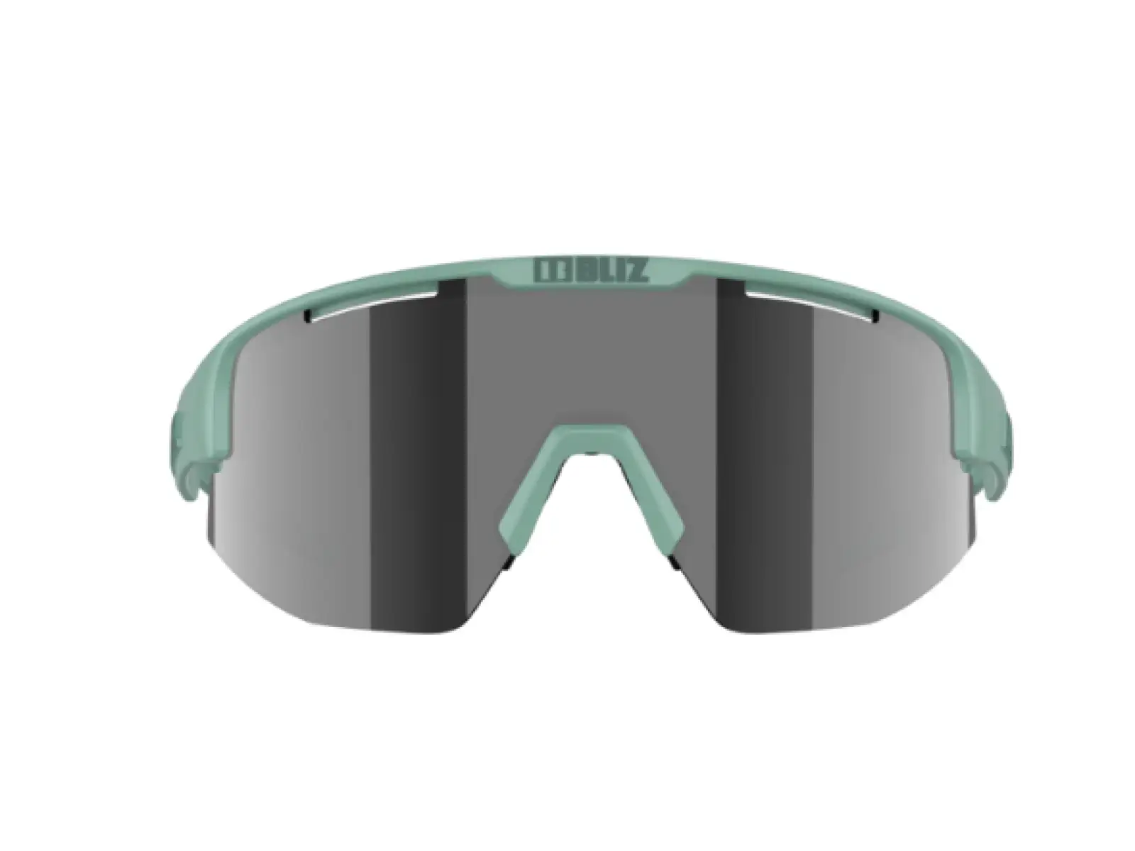 Bliz Matrix okulary przeciwsłoneczne Matt Green/Smoke Silver Mirror