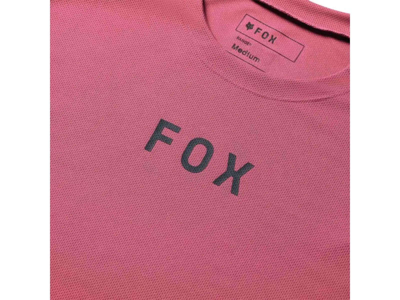 Fox Ranger Wordmark męska koszulka z krótkim rękawem Berry