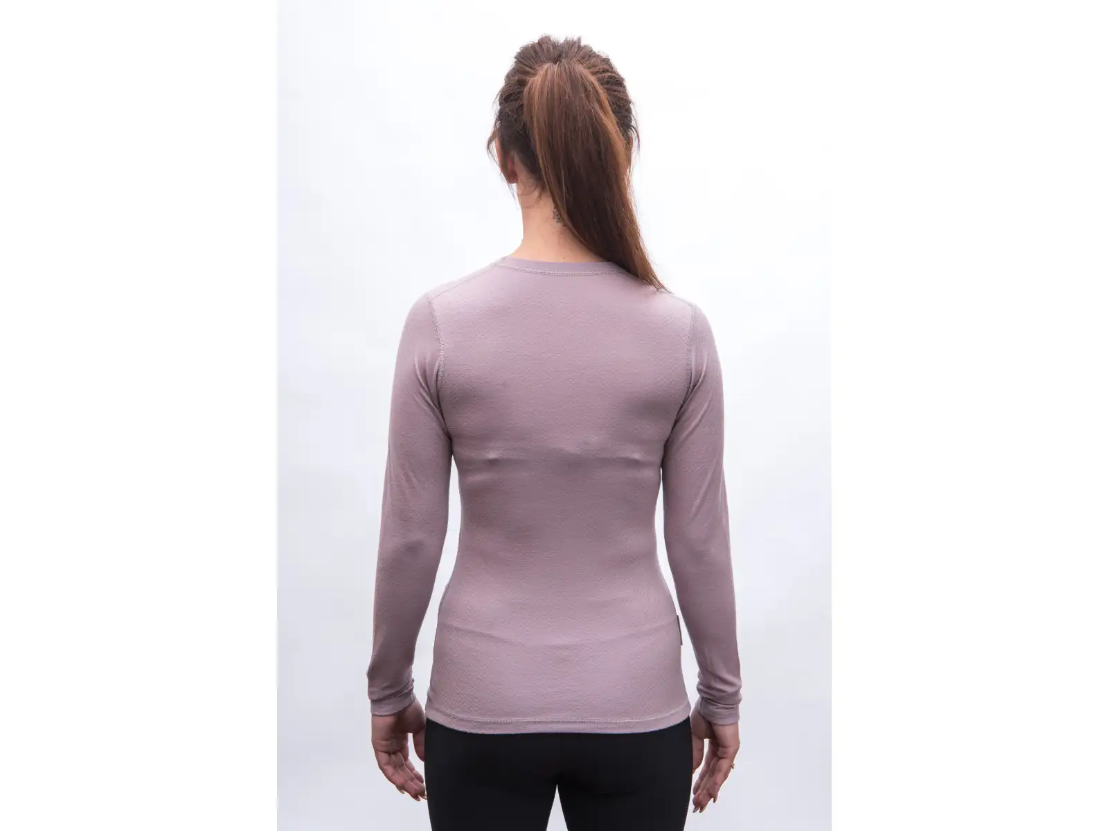 Sensor Merino DF damska koszulka dlugi rękaw Mystic Violet