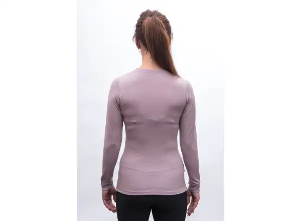 Sensor Merino DF damska koszulka dlugi rękaw Mystic Violet