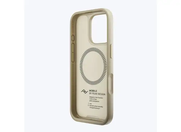 Peak Design Mobile Everyday Clarino Case iPhone 16 Pro pokrowiec na telefon Bone