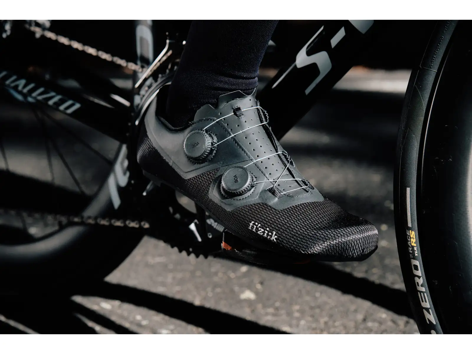 Fizik Tempo Lyra szosowe buty rowerowe Coal Black/Black