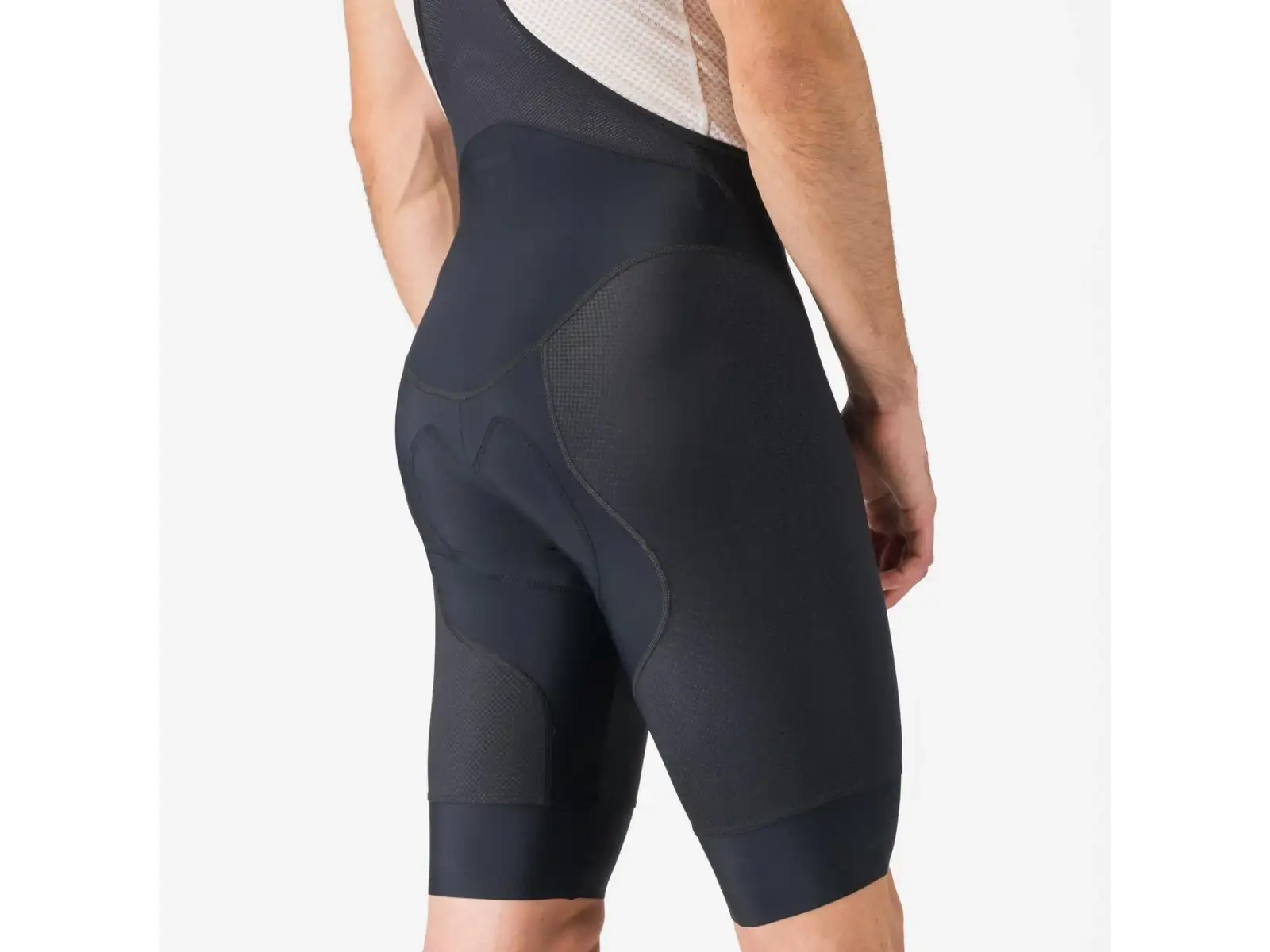 Castelli Competizione 2 męskie szorty z wkładką i szelkami Black