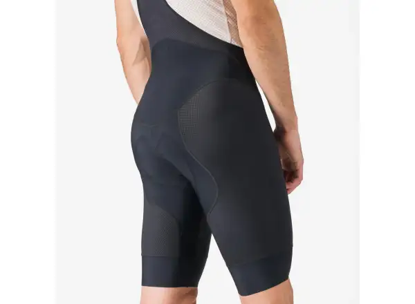 Castelli Competizione 2 męskie szorty z wkładką i szelkami Black