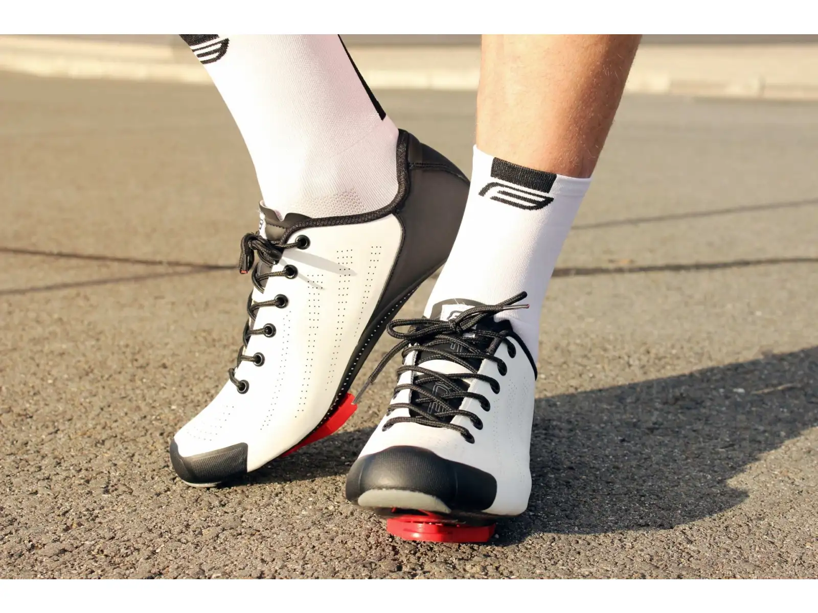 Force Comando Carbon szosowe męskie buty White