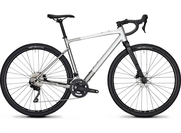 Focus Atlas 6.7 DI rower gravelowy Nepalsilver Glossy/Steelgrey Glossy