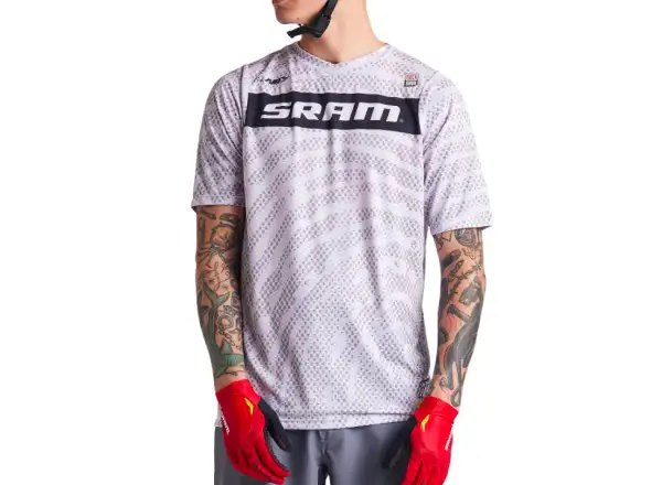 Troy Lee Designs Skyline Air SRAM męska koszulka z krótkim rękawem Roots Cement