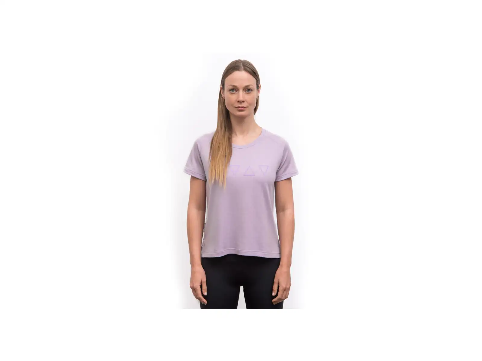 Sensor Merino Blend Elements damska koszulka krotki rekaw Mystic Violet