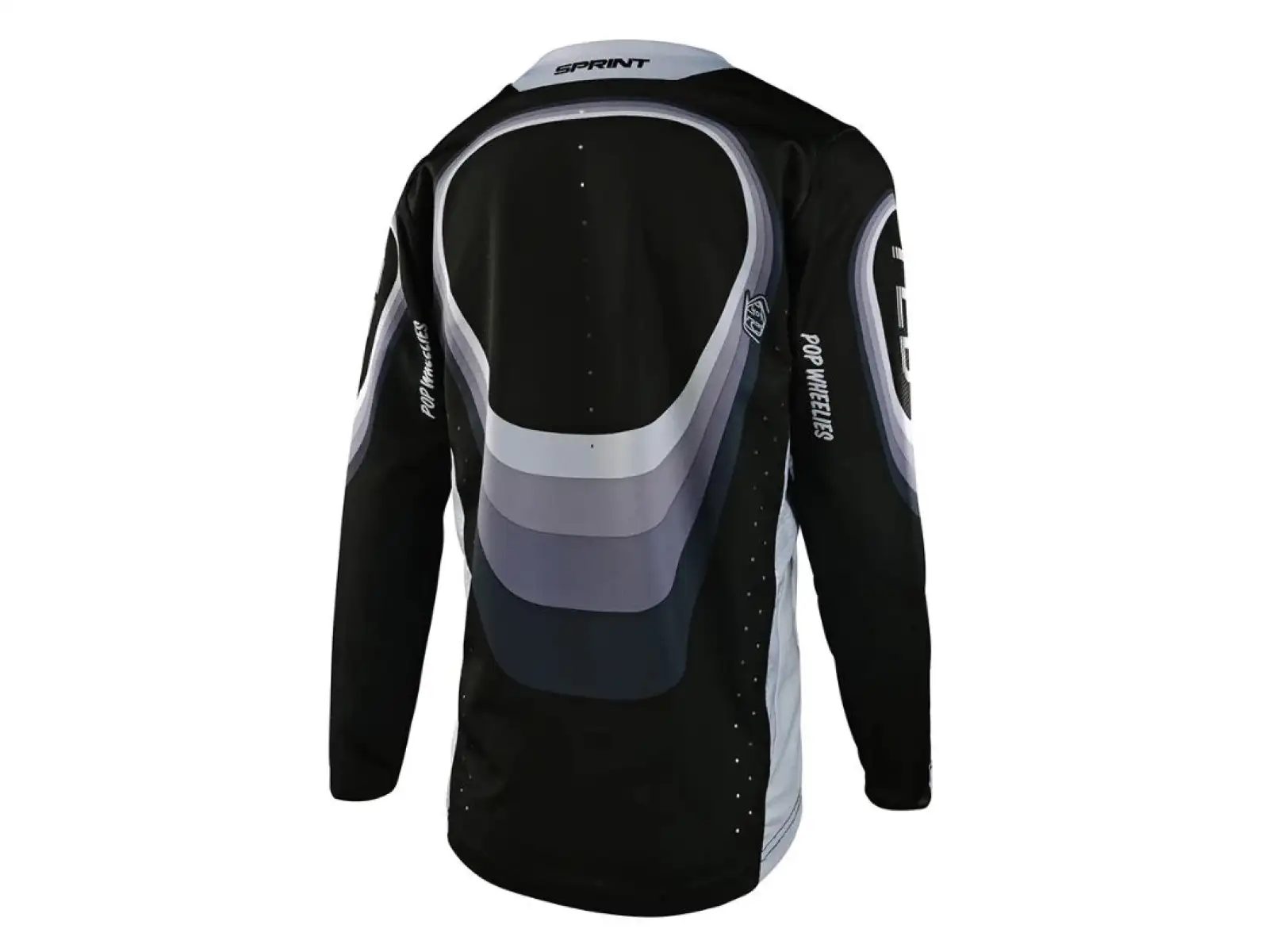 Troy Lee Designs Sprint Reverb dziecięca koszulka z długim rękawem Black