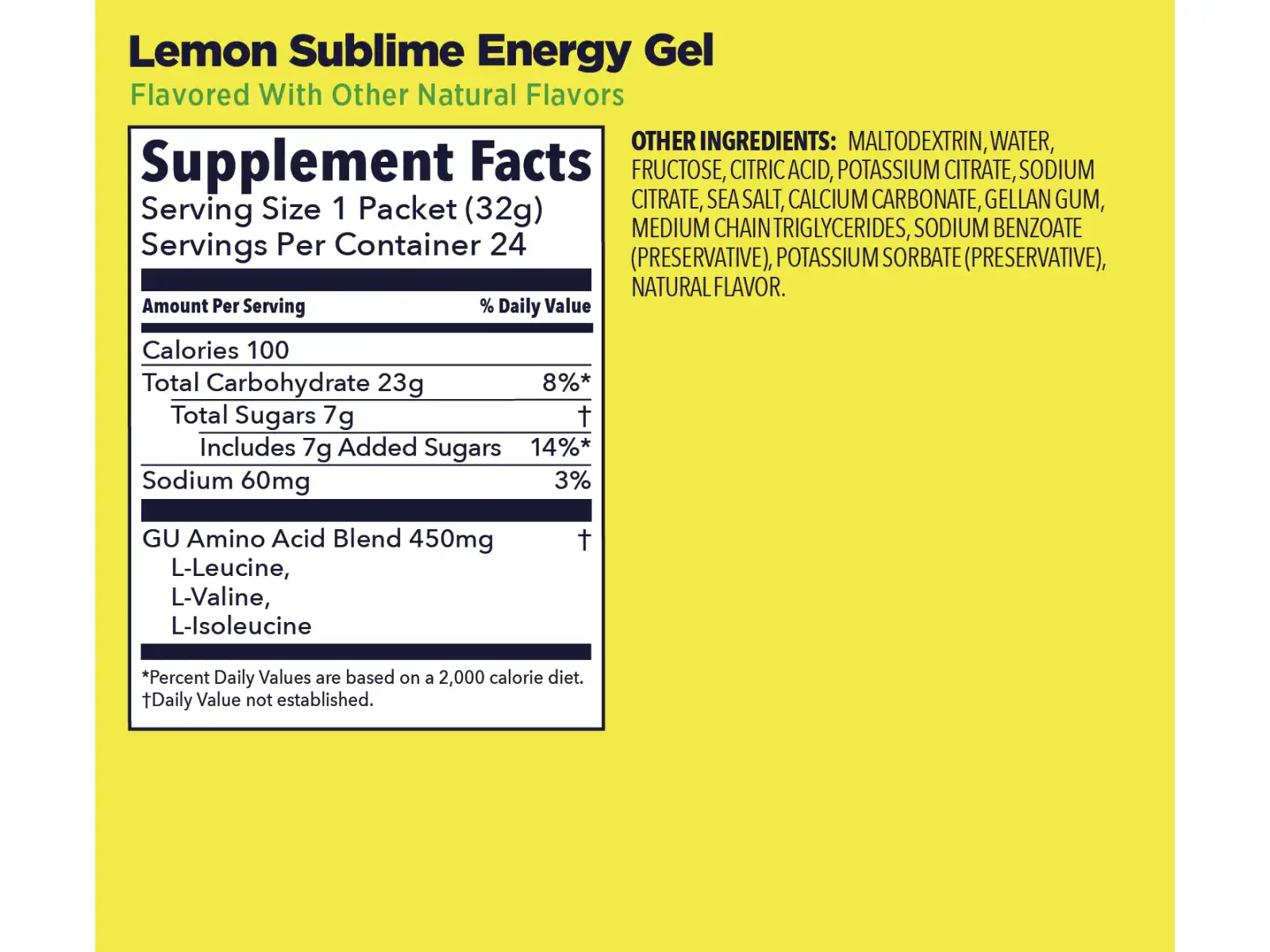 GU Energy Gel saszetka 32 g Lemon Sublime