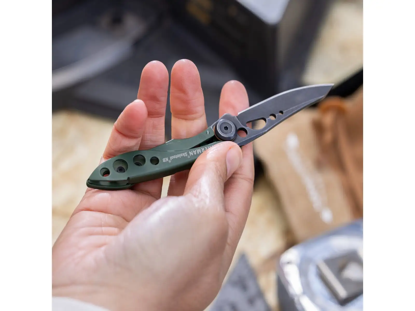 Leatherman Skeletool KBX OD Green