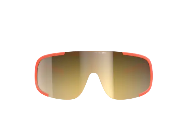 POC Aspire okulary Fluorescent Orange Translucent/Clarity Road/Partly Sunny Gold