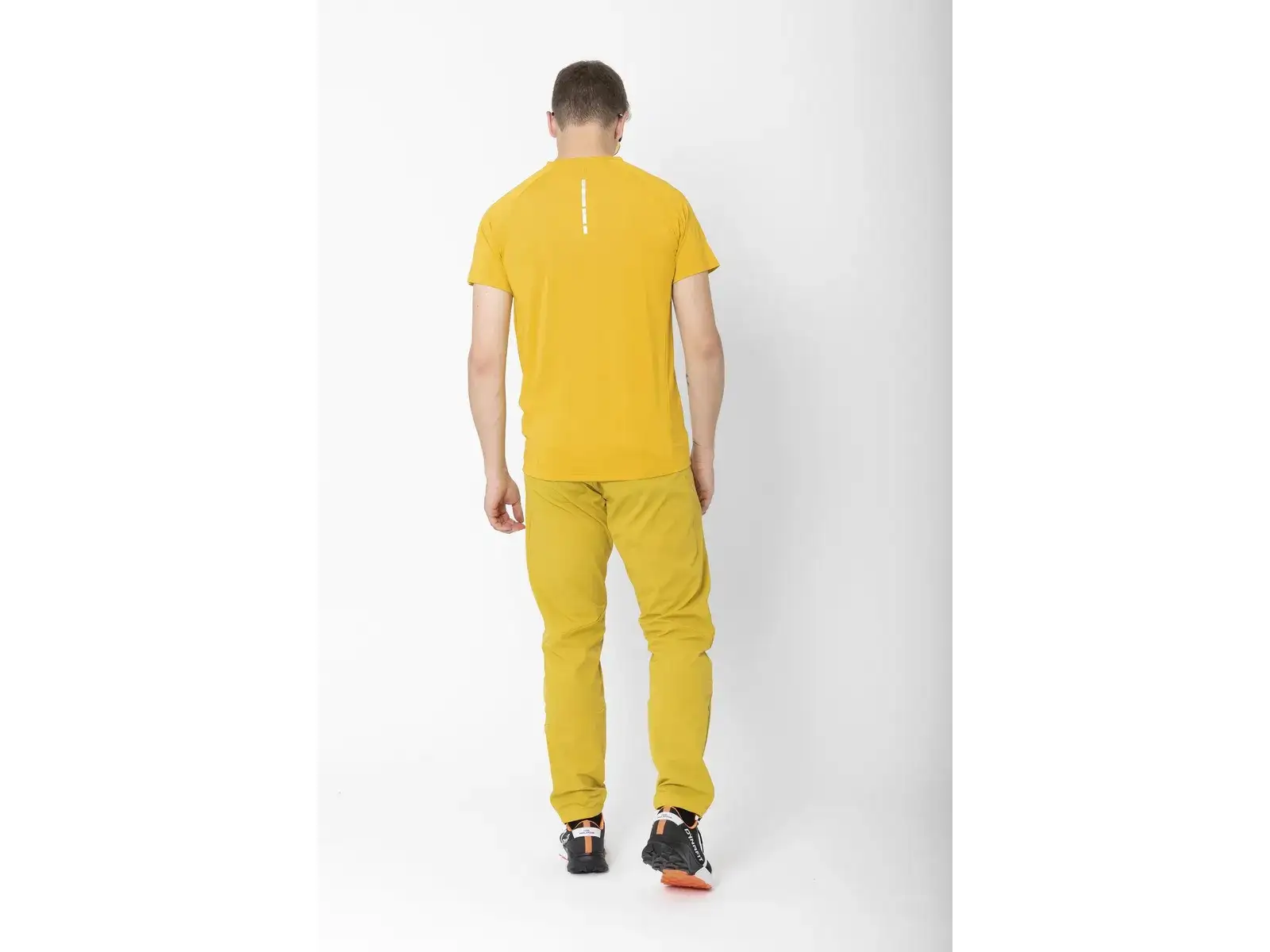 2117 of Sweden Huli męski t-shirt krótki rękaw Dark Yellow