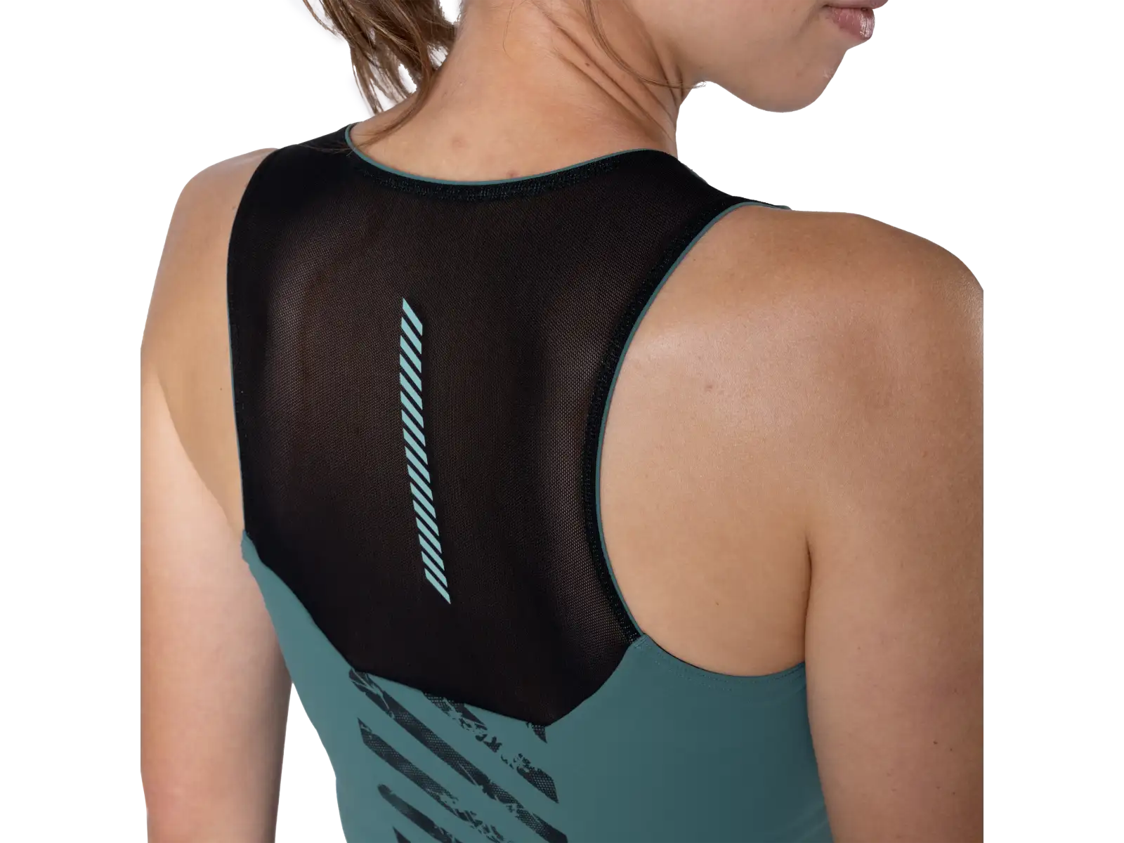 Dynafit Trail Crop Top damska koszulka bez rękawów Black Out