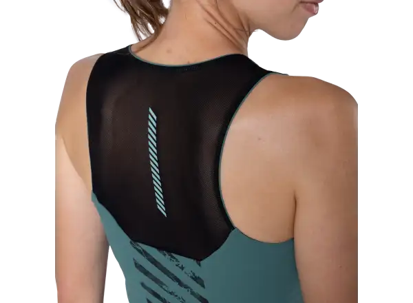 Dynafit Trail Crop Top damska koszulka bez rękawów Black Out