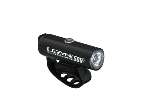 Lezyne Classic Drive 500+ Front przednie światło Satin Black