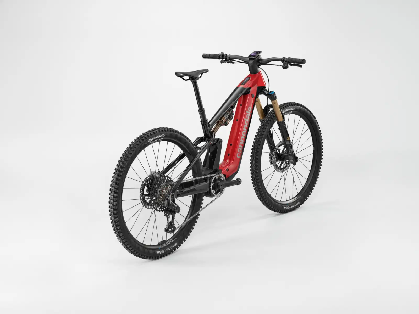 Cannondale Moterra Carbon 1 pełne zawieszenie rower elektryczny Metallic Red