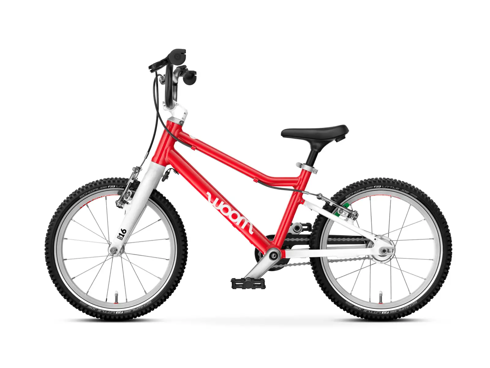 Woom GO 3 Automagic rower dziecięcy 16" Red