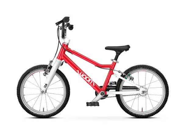 Woom GO 3 Automagic rower dziecięcy 16" Red