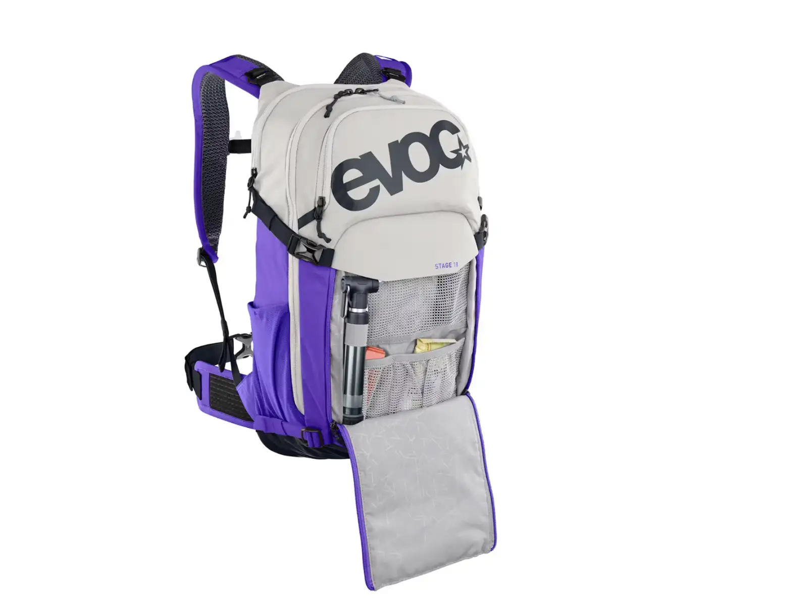 Evoc Stage 18 plecak Sand/Violet