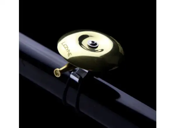 Lezyne Classic Shallow Brass dzwonek złota/czarna