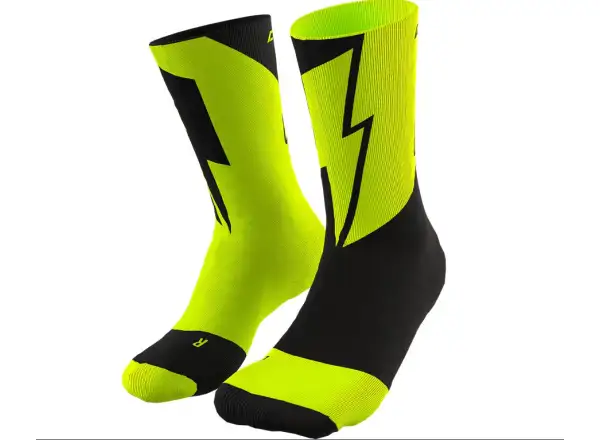 Dynafit No pain No gain sportowe skarpety Neon Yellow/Black Out