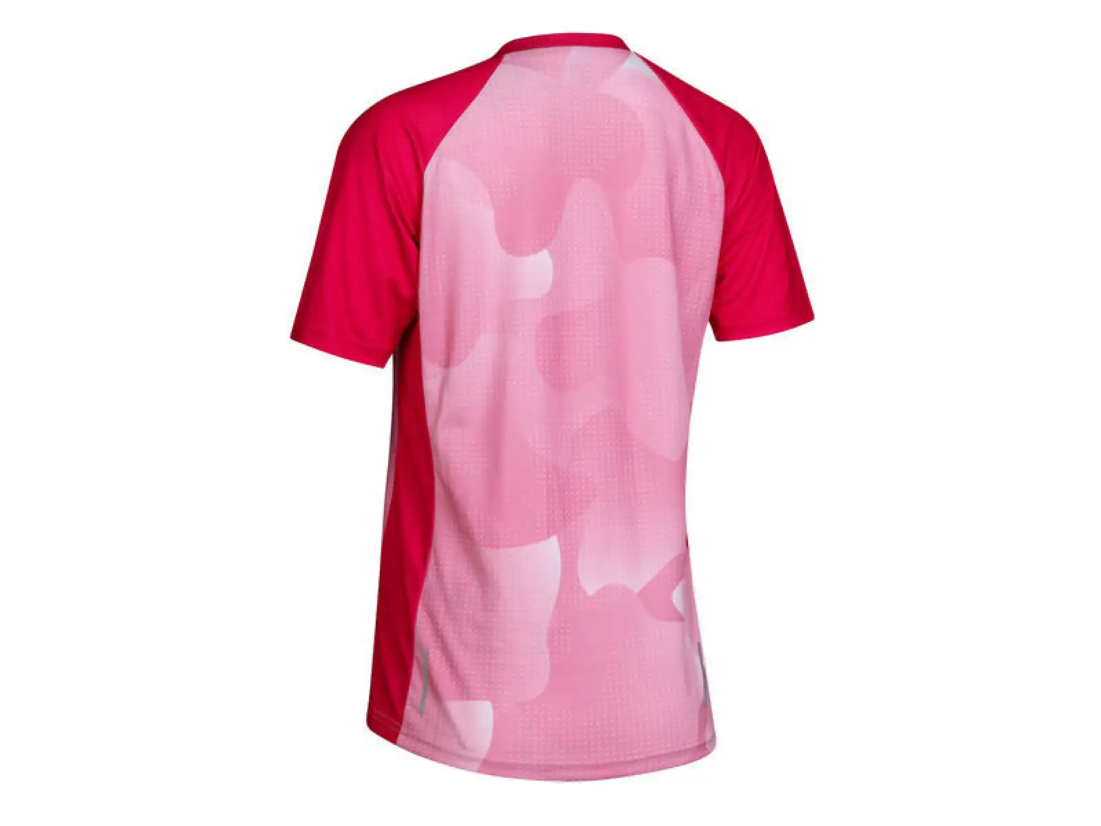 Etape Roxy damski luźny dres krótki rękaw różowa/biała