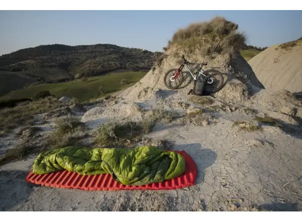 Pinguin Lava 350 śpiwór 195 cm zielona