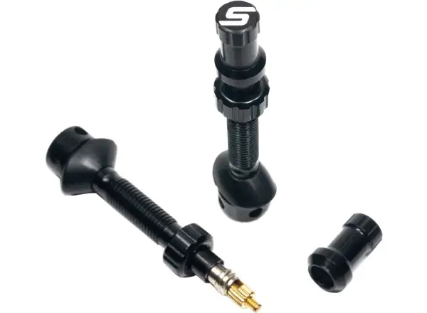 No Tubes Tubeless Universal+ Alu wentylki - para