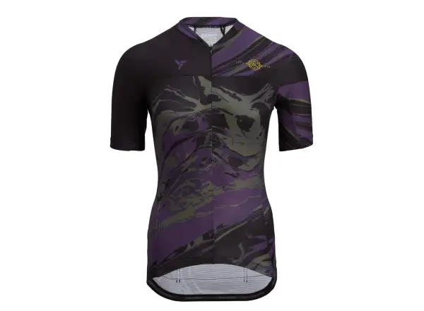 Silvini Catirina damska koszulka krótki rękaw Black/Plum