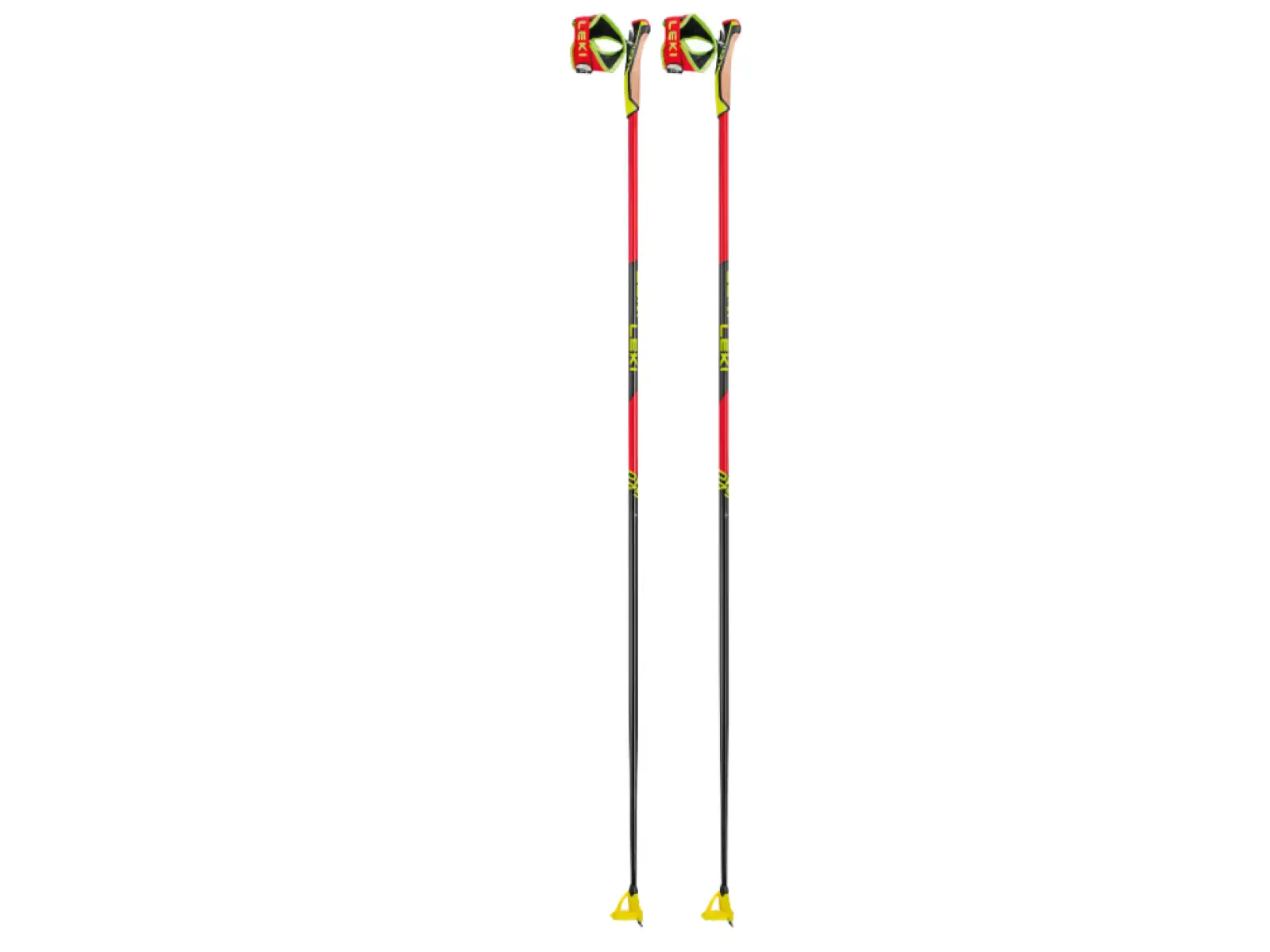 Leki PRC 750 kijki biegowe Bright red/Neon yellow/Black