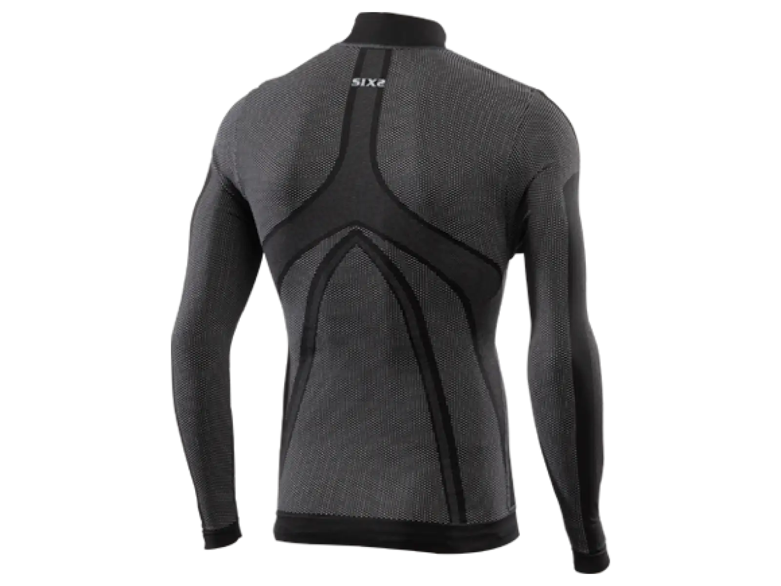 SIXS TS4P Windshell funkcjonalna koszulka długi rękaw czarna