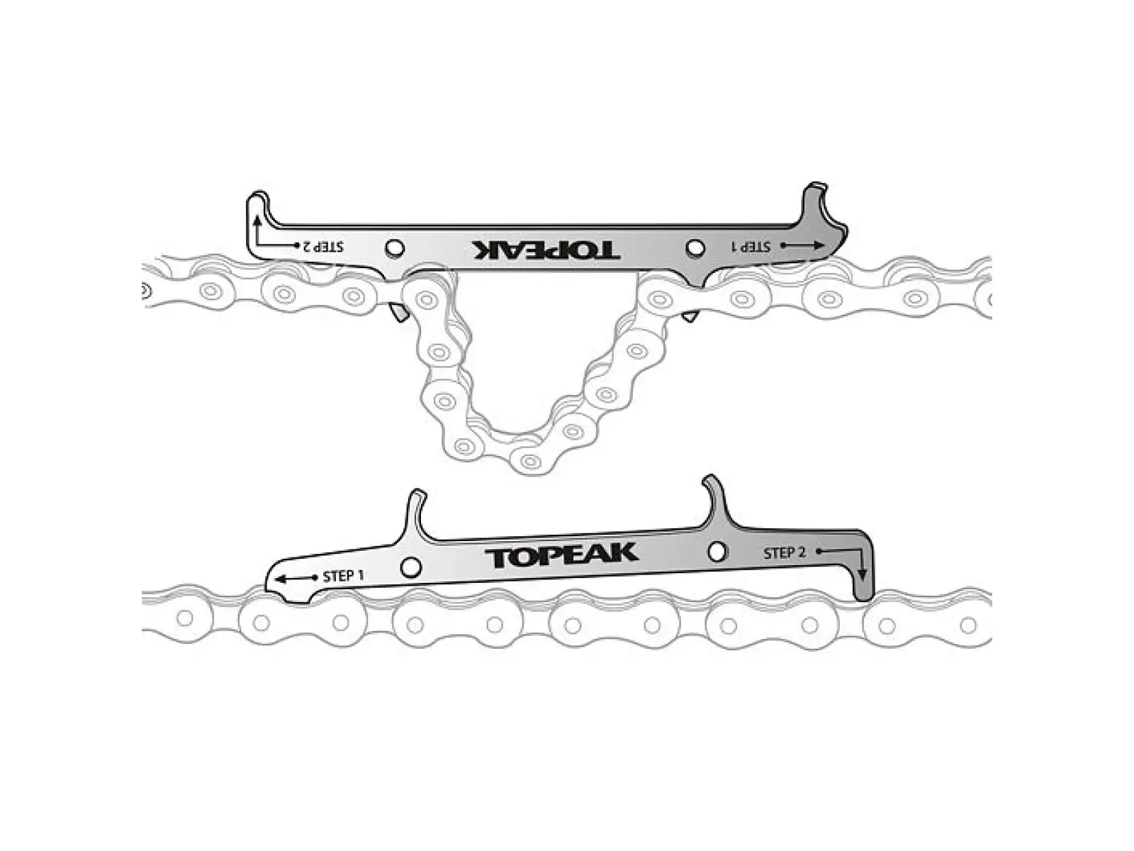 Topeak Chain Hook & Wear Indicator wskaźnik zużycia łańcucha