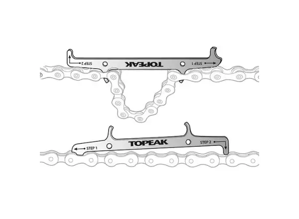 Topeak Chain Hook & Wear Indicator wskaźnik zużycia łańcucha