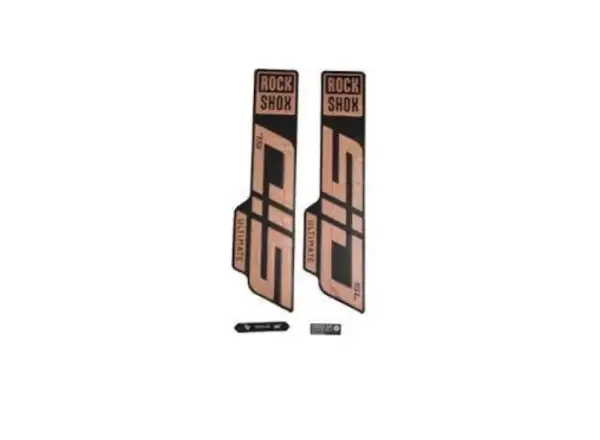 Rock Shox Naklejka SID Ultimate 27,5"/29"9 Matowa miedź / połysk czarny