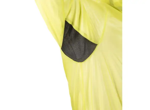 R2 Surly męska kurtka transparentna fluo żółta