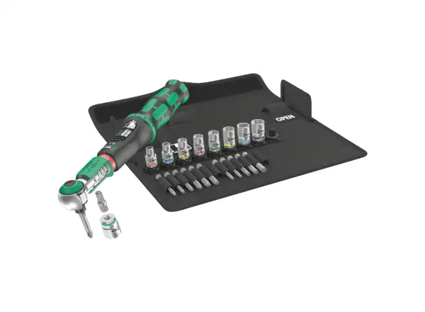 Wera Safe-Torque A 2 Set 1 1/4" 2-12 Nm zestaw klucza dynamometrycznego 23 elementy