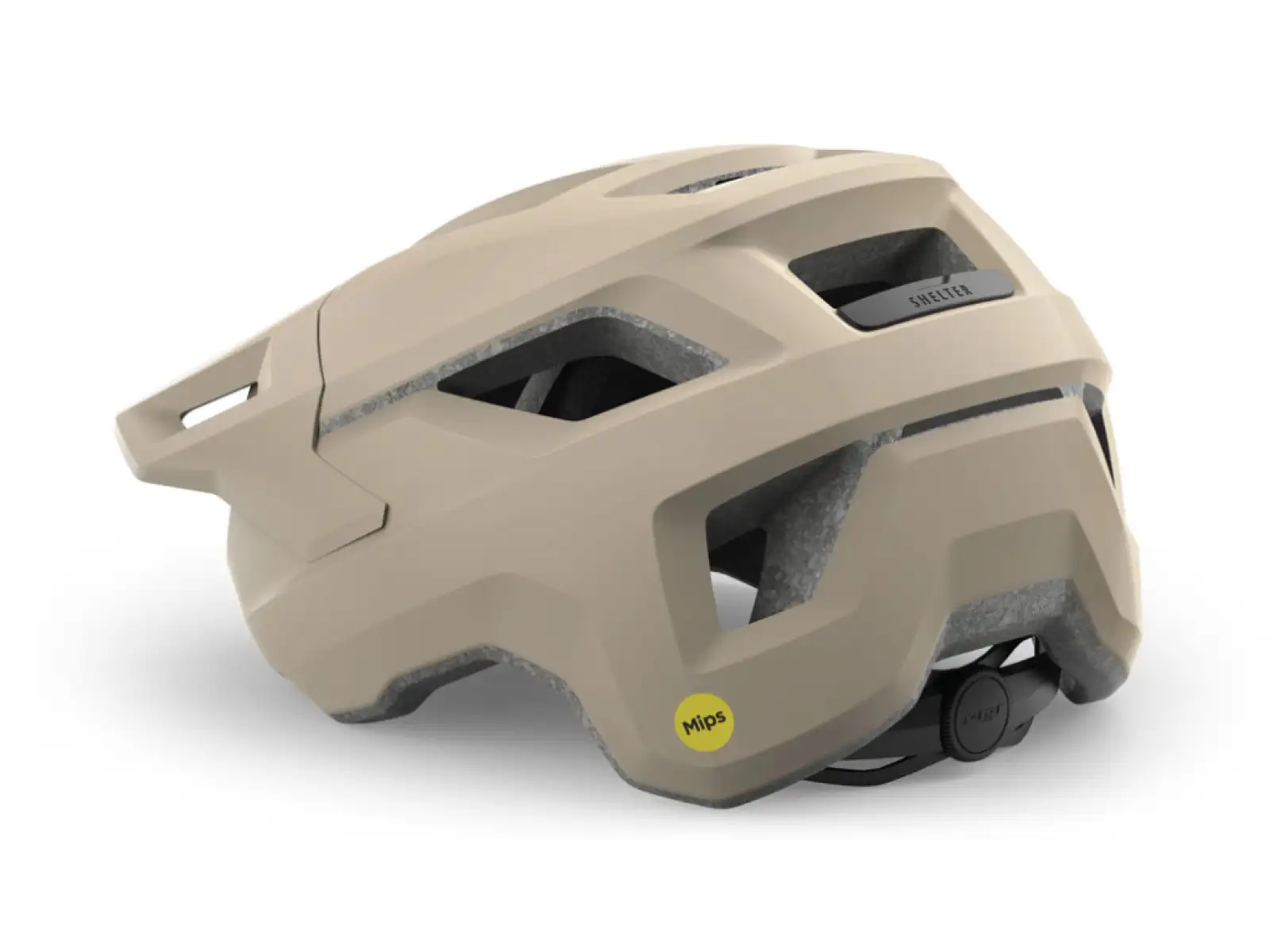 MET Shelter Mips kask Sand