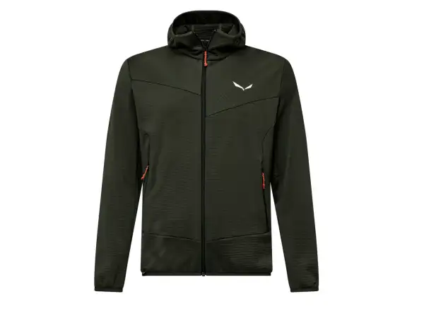 Salewa Puez Altavia Polarlite Hooded męska bluza Dark Olive