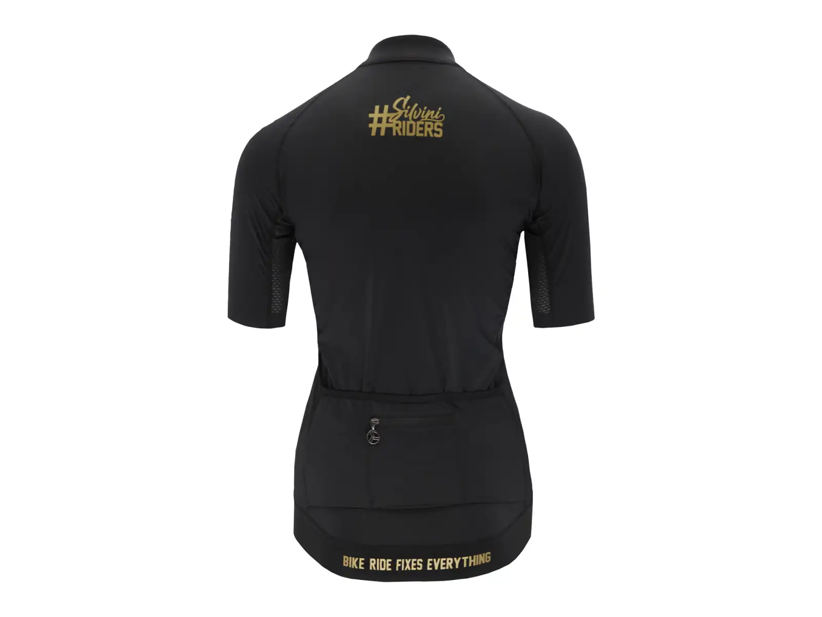 Silvini Mottolina damski dres krótki rękaw Black/Gold